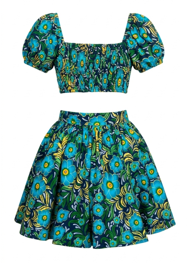 ANKARA HONEY DRESS