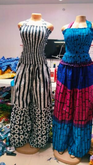 Tie-Dye (Adire) Jumpsuit