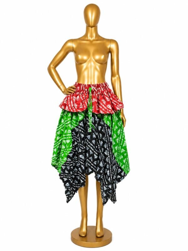 Ankara Handkerchief Skirt