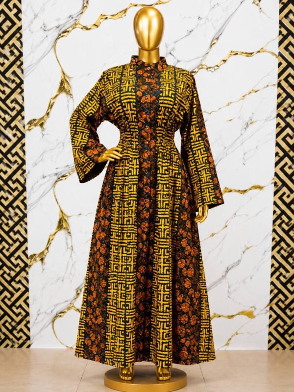 Ankara Shirt Dress