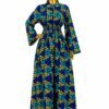 Ankara Shirt Dress