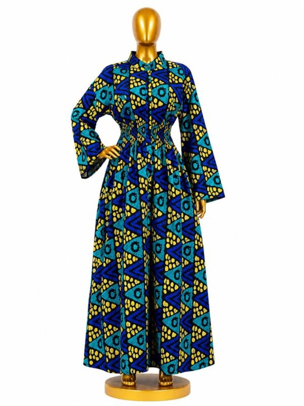 Ankara Shirt Dress