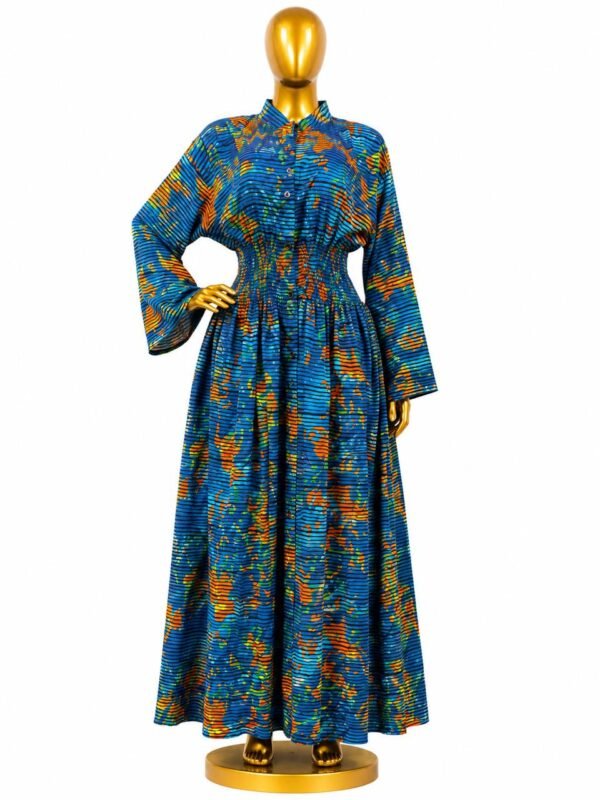 Ankara Shirt Dress