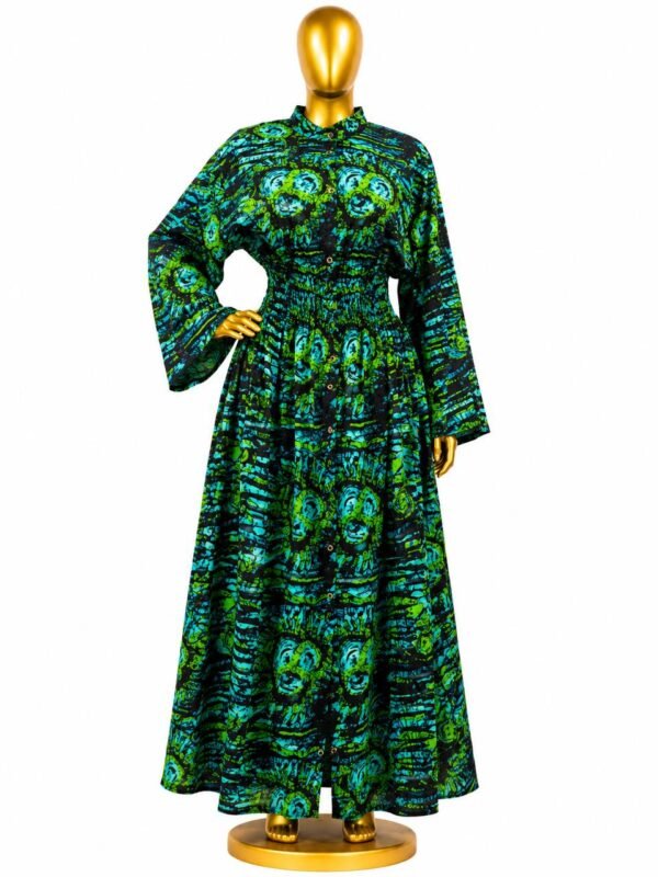 Ankara Shirt Dress