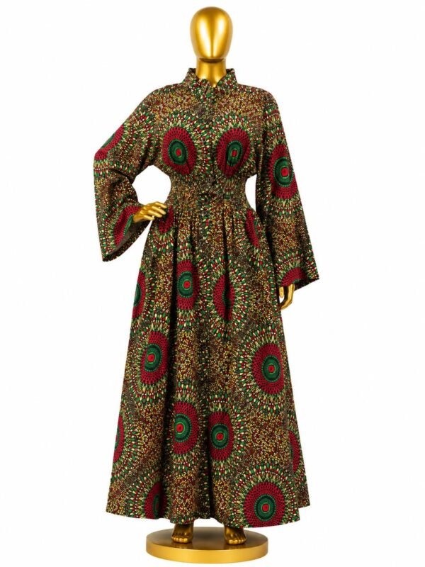 Ankara Shirt Dress
