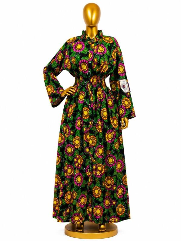 Ankara Shirt Dress