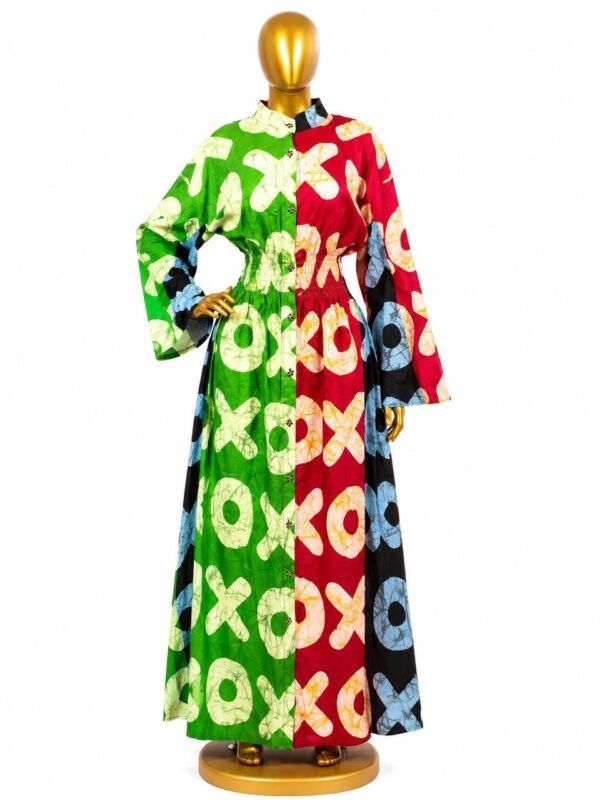 Ankara Shirt Dress