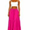 Oasis Tiered Maxi Skirt (1) Oasis Tiered Maxi Skirt