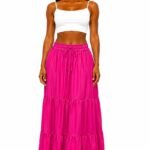 Oasis Tiered Maxi Skirt (1) Oasis Tiered Maxi Skirt
