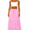 Oasis Tiered Maxi Skirt (3) Oasis Tiered Maxi Skirt