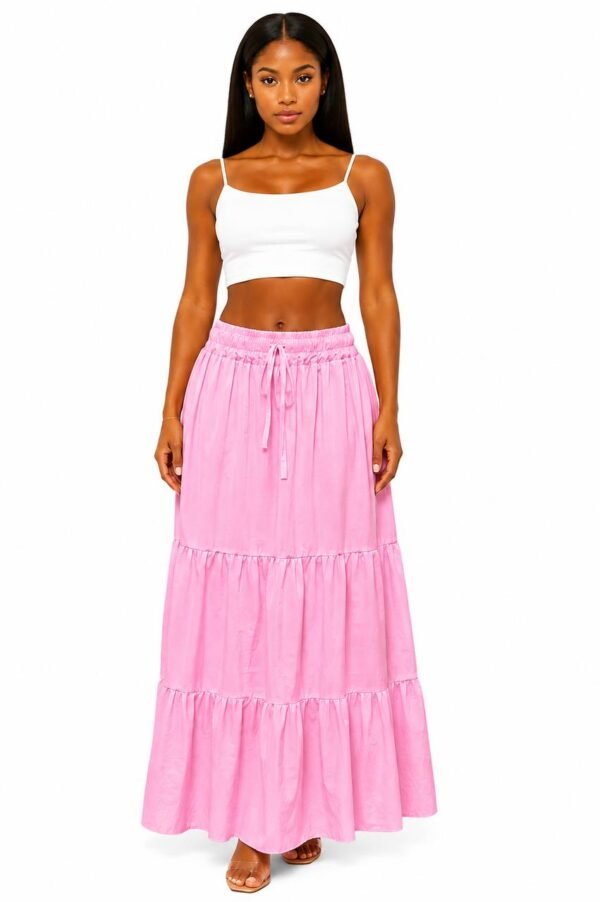 Oasis Tiered Maxi Skirt (3) Oasis Tiered Maxi Skirt