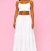 Oasis Tiered Maxi Skirt (4) Oasis Tiered Maxi Skirt