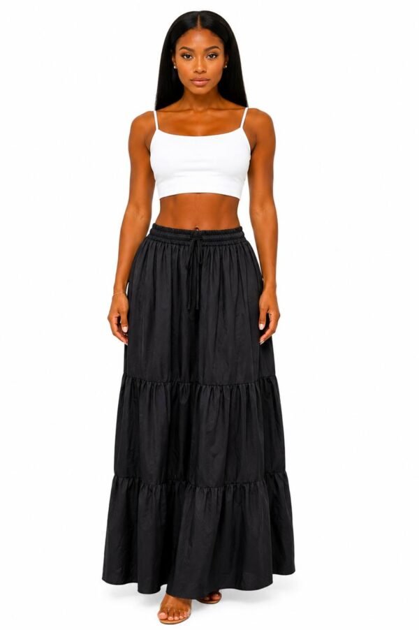 Oasis Tiered Maxi Skirt (7) Oasis Tiered Maxi Skirt