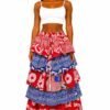 Tiered Maxi Skirt (3) Heritage Tiered Maxi Skirt