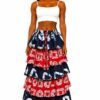 Tiered Maxi Skirt (6) Heritage Tiered Maxi Skirt