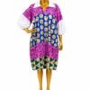 Short Bubu Dress With Lace Combo