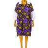 Short Bubu Dress With Lace Combo