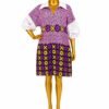 Short Bubu Dress With Lace Combo